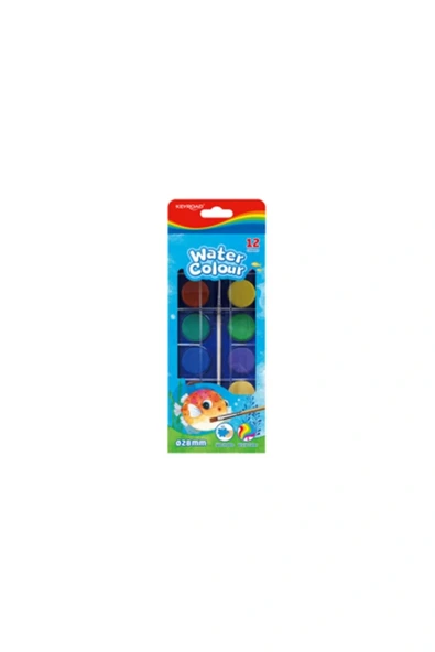 KKeyroad Kr972884.12'Li Renkli Suluboya.28 Mm 424998 ürün görseli 1