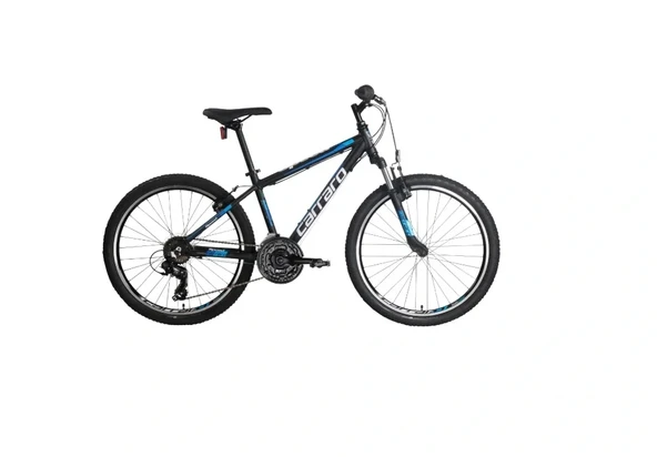 CARRARO SPEED 240 ERKEK DAĞ BİSİKLETİ 360H V 24 JANT 21 VİTES MAT SİYAH MAVİ KOYU MAVİ ürün görseli 1