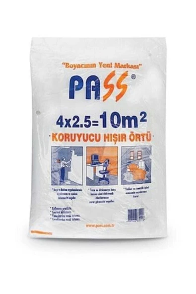 PASS Naylon Koruyucu Hışır Örtü (10 M2) ürün görseli 1