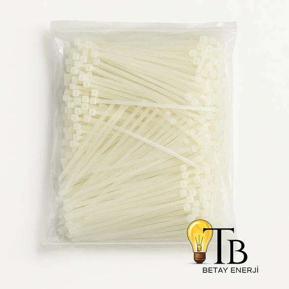 GWEST Kablo Bağı 100x2.5 mm 1.000 Adet Plastik Kelepçe Standart Nylon 66 ürün görseli 1