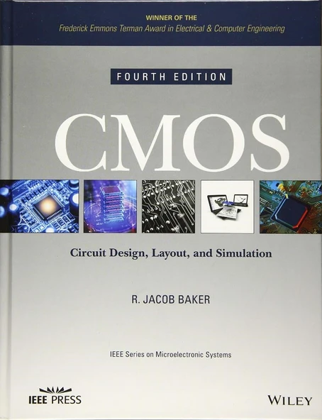 CMOS Circuit Design, Layout, and Simulation, 4th Edition (IEEE Press Series on Microelectronic Systems)  R. Jacob Baker ürün görseli 1