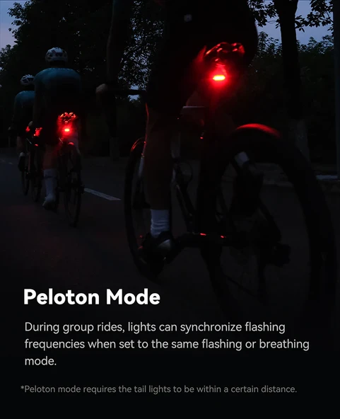 Cycplus L7 Bisiklet Radarı Işıklı RDR-100 - Resim 11