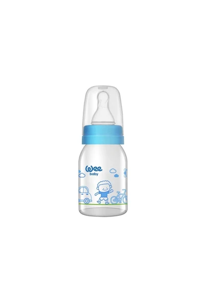 WEE BABY Boze Kiraz Uçlu Cam Biberon 125 Ml 877 ürün görseli 1
