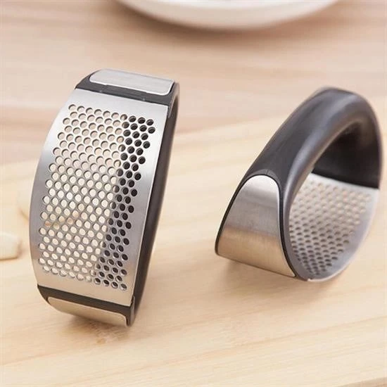 OLLEVRA Sarımsak Ezici Paslanmaz Çelik Garlic Press - Resim 9