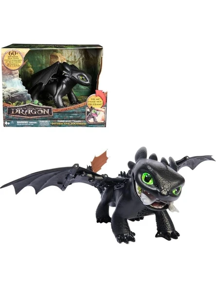 Spin Master DreamWorks Dragons Sesli İnteraktif Dişsiz Figür 6072728 ürün görseli 1