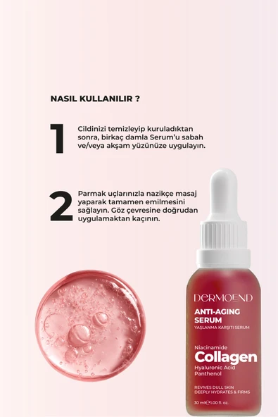 Dermoend Antı-Agnıng Serum 2'li - Resim 2