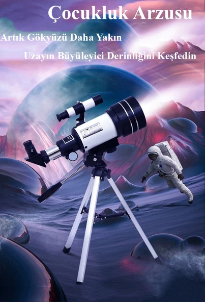DailyTech Yüksek Çözünürlüklü Başlangıç Teleskop - Resim 3