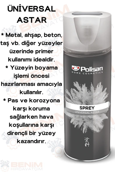 SPREY ASTAR  / UNİVERSAL SPREY ASTAR TÜM ZEMİNLERE UYGUN ürün görseli 1