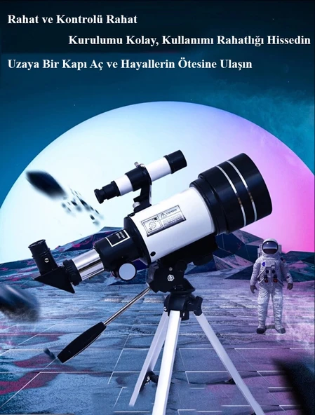 DailyTech Yüksek Çözünürlüklü Başlangıç Teleskop - Resim 4