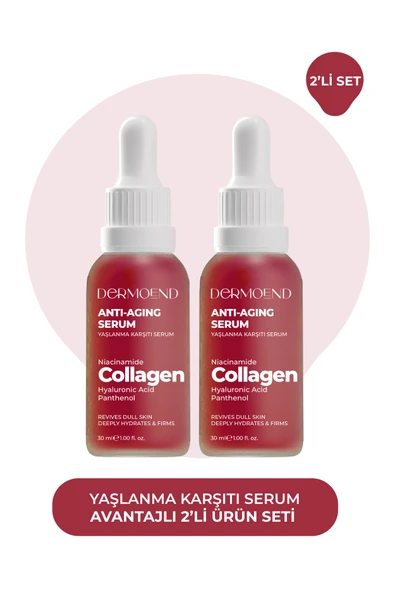 Dermoend Antı-Agnıng Serum 2'li ürün görseli 1