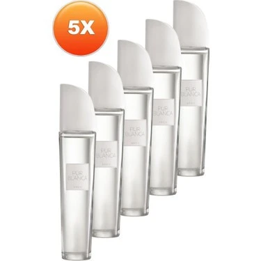 AVON  PUR BLANCA 50 ML KADIN PARFUM EDT  BEŞLİ SET ürün görseli 1
