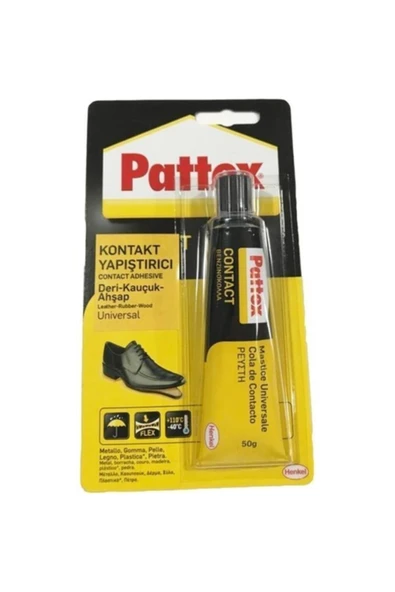Henkel Pattex Yapıştırıcı Deri - Kauçuk - Ahşap 50gr. ürün görseli 1