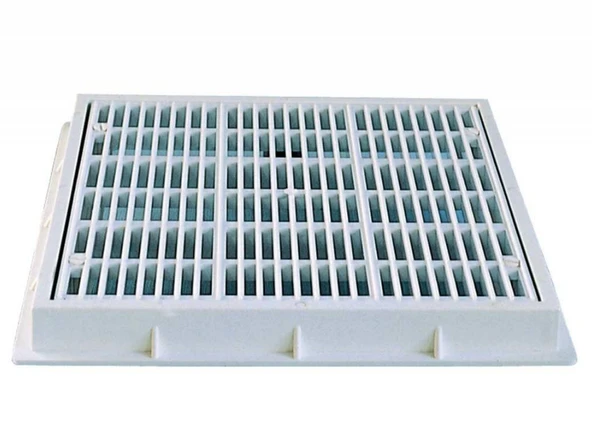 Gemaş Kare Dip Emiş Izgara Dış Çerçevesi 26,5x26,5-ToptancıyızBiz ürün görseli 1