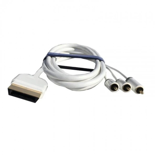 Xbox 360 RCA kompozit R/L audio ses ve görüntü kablo 2m - Resim 2