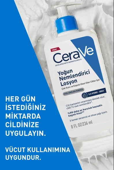 CeraVe Yoğun Nemlendirici Losyon 236 ml - Resim 3