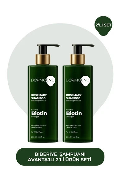 Dermoend Biotin Şampuan 2'li ürün görseli 1