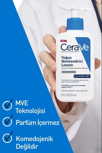 CeraVe Yoğun Nemlendirici Losyon 236 ml - Resim 4