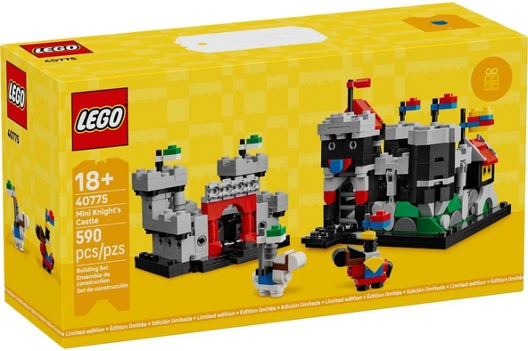 LEGO Iconic 40775 Mini Knight's Castle ürün görseli 1