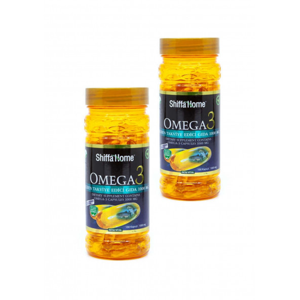 Shiffa home Omega-3 1000 mg 100 Softgel x 2 adet ürün görseli 1