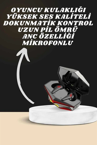 7 Kordonlu Akıllı Saat Ve Oyuncu Kulaklığı Bluetooth Bağlantılı Android ve İOS Uyumlu ürün görseli 1