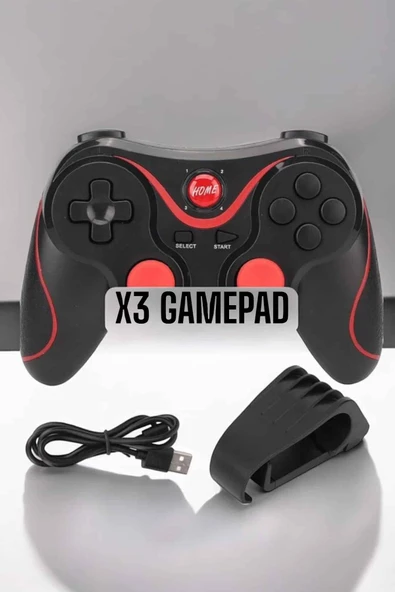 X3 Gamepad Oyun Kolu Bluetooth Bağlantılı Gamestick Android Uyumlu ürün görseli 1