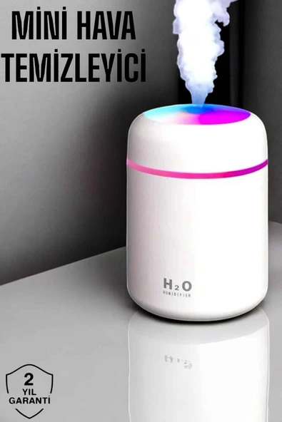 Hava Nemlendirici Ultrasonik Mini Hava Temizleyici Aromaterapi ürün görseli 1