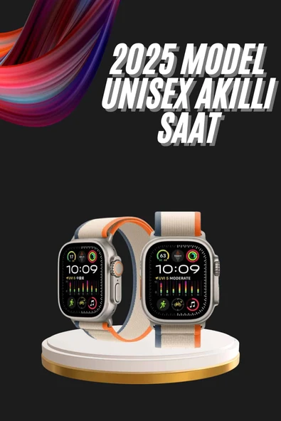 Akıllı Saat Kol Saati Android ve İOS Uyumlu Nabız Ölçer Sesli Asistan ürün görseli 1