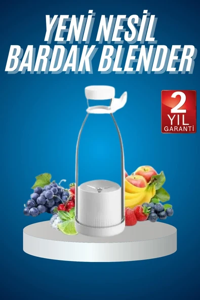 Meyve Sıkacağı Taşınabilir USB Elektrikli Blender Mini ürün görseli 1