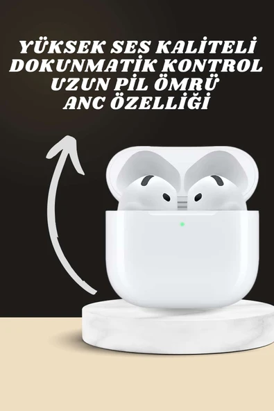 7 Kordonlu Akıllı Saat Ve Yeni Nesil Kulaklık Dokunmatik Ekran Android ve İOS Uyumlu ürün görseli 1