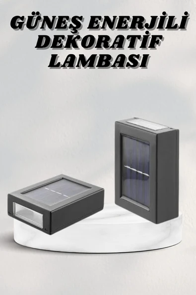 Bahçe Aydınlatması Solar Güneş Enerjili Dekoratik Led Işıklı Lamba ürün görseli 1