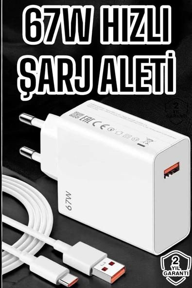67W Şarj Aleti Turbo Hızlı Type-C Şarj ürün görseli 1