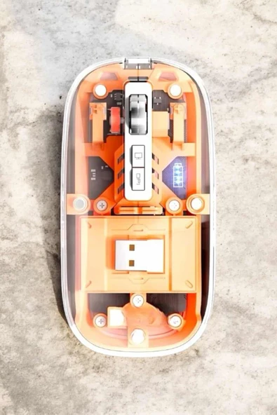 Sessiz Kablosuz USB Girişli Mouse Fare Yüksek Performanslı ürün görseli 1