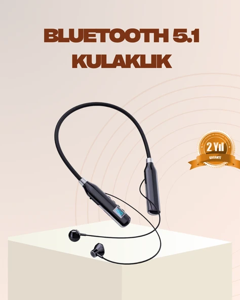 Bluetooth 5.1 Kablosuz Kulaklık – Net Ses ve Güçlü Bağlantı ürün görseli 1