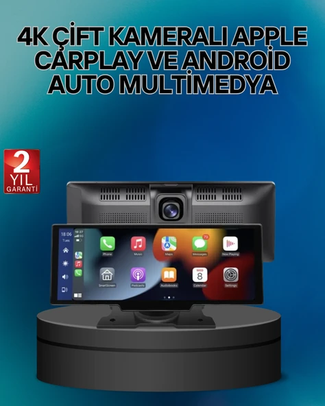 Audi , Skoda Octavia, Superb, Seat Leon, Ibiza, Hyundai i20, i30, Tucson,Uyumlu Android Auto & CarPlay Multimedya Ekran ürün görseli 1