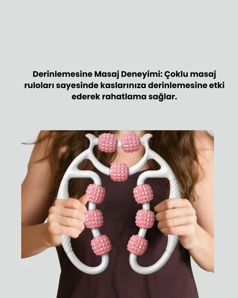 Dayanıklı Plastik Kas Masaj Rulosu Selülit Karşıtı ürün görseli 1