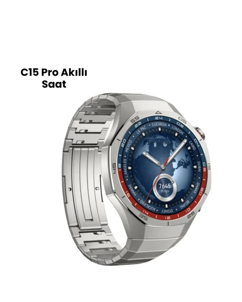 C15 PRO AKILLI SAAT ürün görseli 1