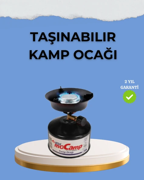 Kompakt ve Hafif Kamp Ocağı Seti Gaz Tüplü ürün görseli 1