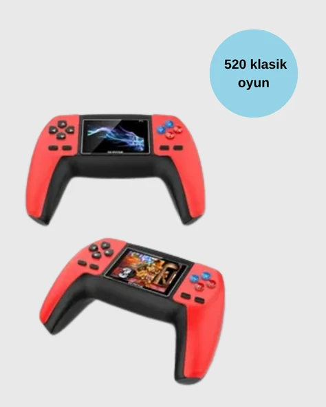 P5 Retro Oyun Konsolu | Ergonomik Tasarım, Taşınabilir ürün görseli 1