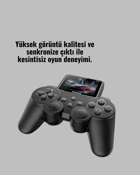 S10 Gamepad HDMI TV Bağlantılı 520 Klasik Retro Oyun 2025 Seri Orijinal ürün görseli 1