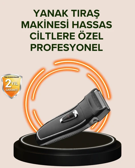Şarj Göstergeli Yıkanabilir Erkek Tıraş Makinesi ürün görseli 1