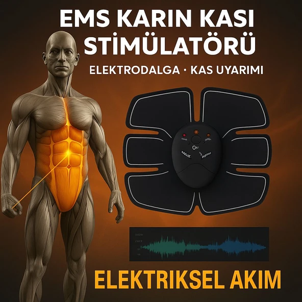 Evde Spor İçin Orijinal EMS Kas Çalıştırma Aleti 2025 Titreşimli Seri ürün görseli 1