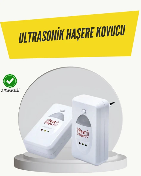 Ultrasonik Haşere Kovucu Cihaz 150 m2 Etki Alanı ürün görseli 1