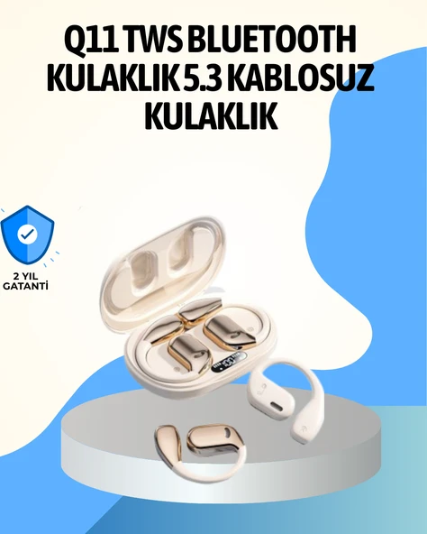 Hızlı Şarj Destekli Kablosuz Çeviri Kulaklığı ürün görseli 1
