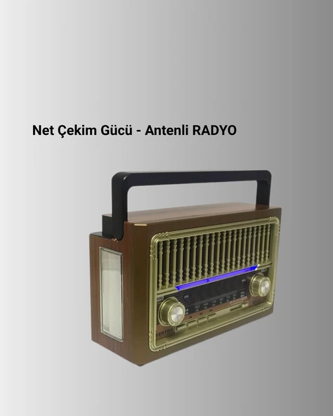 Ahşap Görünümlü Masaüstü Bluetooth Cihaz - Resim 2