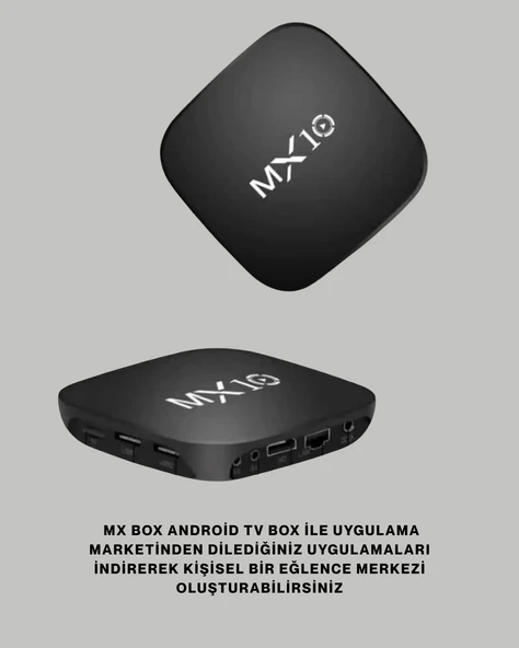 4K Medya Kutusu HDMI-USB Bağlantılı Android TV Çözümü ürün görseli 1