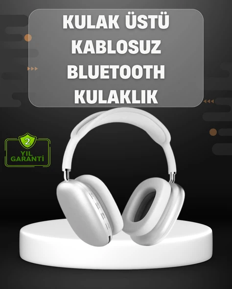 Katlanabilir Bluetooth V5.0 Kablosuz Kulaklık | 400 mAh, Gürültü Azaltma ürün görseli 1