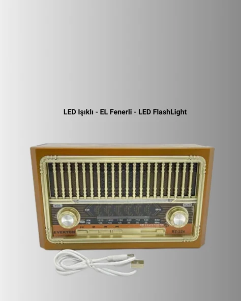 Ahşap Görünümlü Masaüstü Bluetooth Cihaz - Resim 3