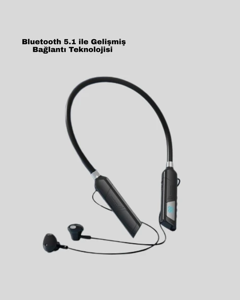 Ergonomik Tasarımlı IPX4 Suya Dayanıklı Bluetooth Kulaklık ürün görseli 1