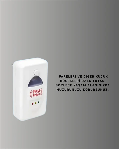 Bakım Gerektirmeyen Ultrasonik Haşere Kovucu – Uzun Ömürlü Kullanım ürün görseli 1