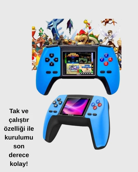 P5 Retro GamePad | 520 Klasik Oyunlu Mini Oyun Konsolu ürün görseli 1